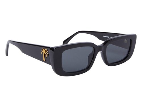 Palm Angels Yosemite Sunglasses - Black Dark Grey (Peri056S24Pla0011007)