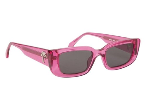 Palm Angels Yosemite Sunglasses - Pink Dark Grey Grey (Peri056S24Pla0013007)