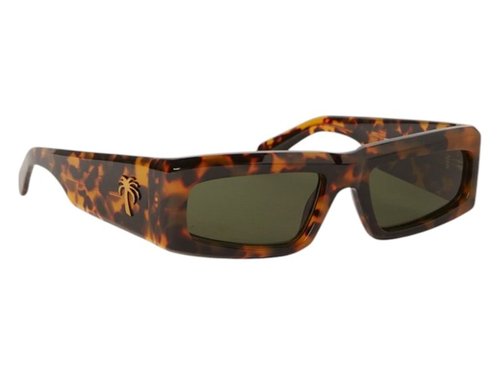 Palm Angels Yreka Sunglasses - Havana Green Green (Peri055S24Pla0016055)