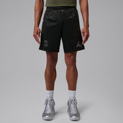 Paris Saint-Germain 2026 Stadium Night Edition Air Jordan Dri-FIT Soccer Replica Shorts - Black/Black - IB3152-010