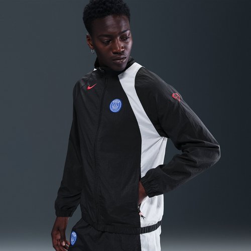 Paris Saint-Germain Nike Soccer Total 90 Soccer Track Jacket - Black/White/Global Red - HQ9739-010