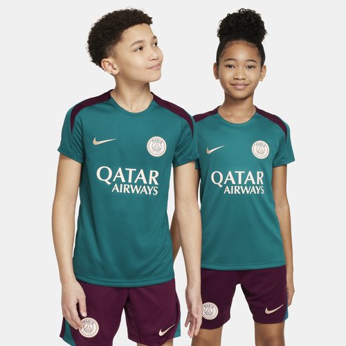 Paris Saint-Germain Strike Nike Dri-FIT Kurzarm-Fußballoberteil aus Strickmaterial ältere - FN9862-382