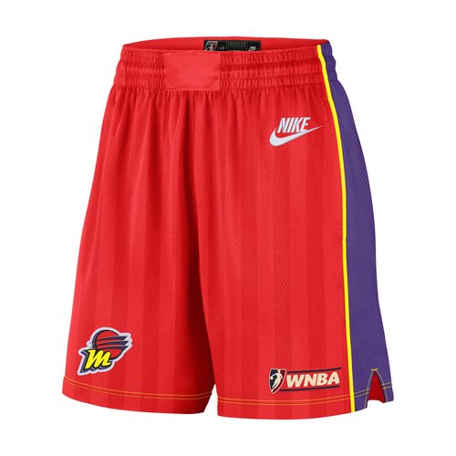 Phoenix Mercury Court Origins Nike Dri-FIT Victory Knee-Length Shorts - Chile Red/Field Purple/Opti Yellow - IO7968-673