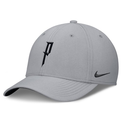 Pittsburgh Pirates City Connect Rise Nike Dri-FIT MLB Hat - Grey - NB17074NPTB-UHT