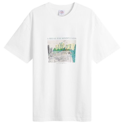 Polar Skate Co. Mindfulness T-Shirt - White - PSC-SP26-20-WHT