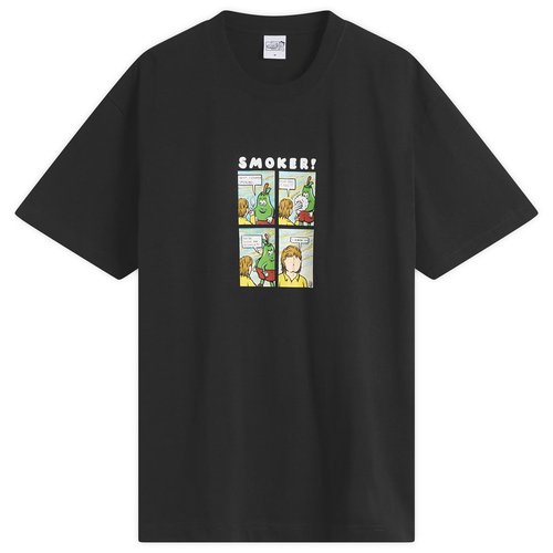 Polar Skate Co. Smoker! T-Shirt - Black - PSC-W25-33-BLK