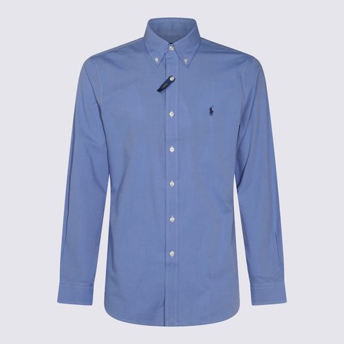 Polo Ralph Lauren Shirts 2865 Blue End On _co Ea - 2865 Blue End On End - 710928255003