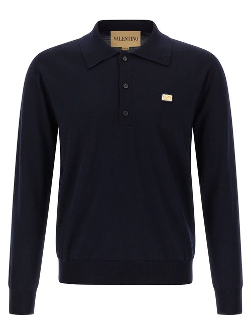 Polo Valentino Garavani Vlogo Signature - V3KP04DBCJ598