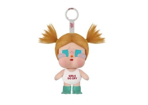 Pop Mart Crybaby VacatiOn Mode On Series GlugGlug Vinyl Plush Pendant - Multicolor