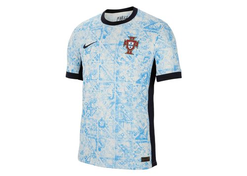 Portugal Team 2024/25 Match Away Nike Dri-FIT ADV Soccer Authentic Jersey - Sail/University Blue/Pitch Blue/Pitch Blue - FJ4261-133