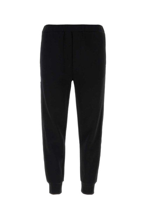 Prada Black Cotton Blend Joggers - F0806 - UJP180_11JE_F0806