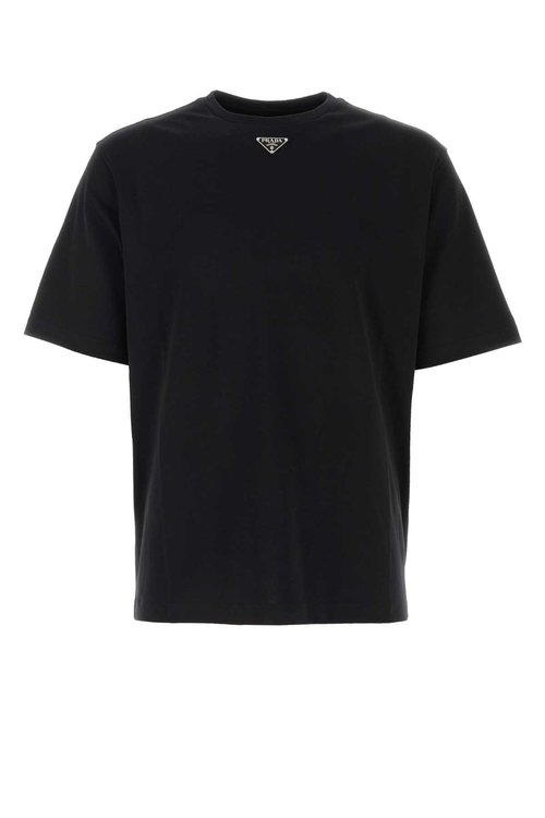 Prada Black Cotton T-shirt - UJN861S232240F0002