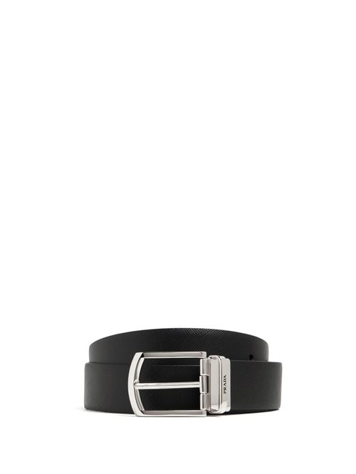 Prada Black Leather Belt - F0Rd7 - 2CC468_053_F0RD7