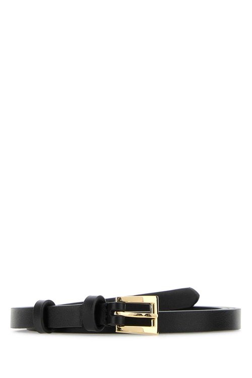 Prada Black Leather Belt - Nero 1 - 1CC693_8NQF0632
