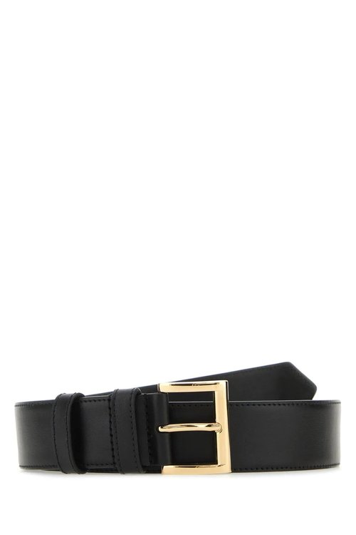 Prada Black Leather Belt - Nero1 - 1CC545_8NQ_F0632