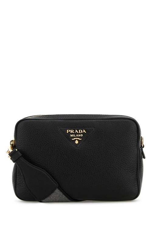 Prada Black Leather Crossbody Bag - Nero 1 - 1BH082VDNM2DKVF0632