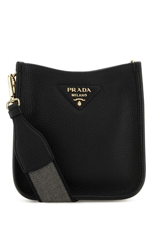 Prada Black Leather Crossbody Bag - Nero1 - 1BH191V7NO2DKVF0632