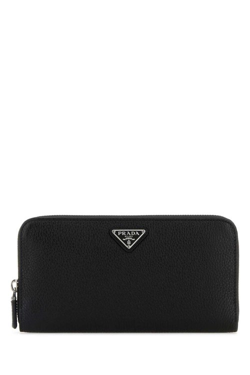 Prada Black Leather Wallet - 2ML317_2E54_F0002