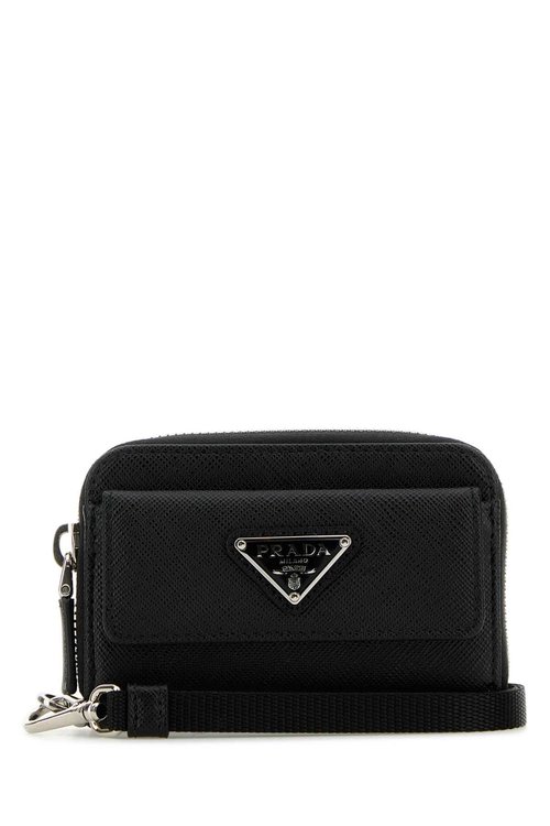 Prada Black Leather Wallet - 2MR044_QHH_F0002