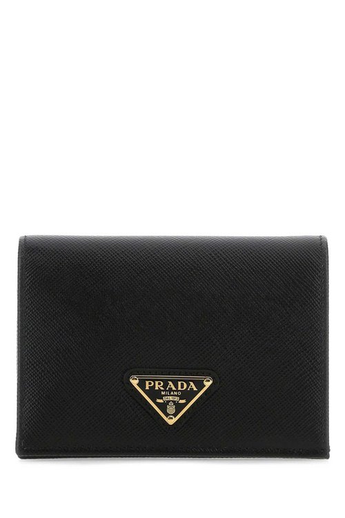 Prada Black Leather Wallet - F0002 - 1MV021_QHHF0002