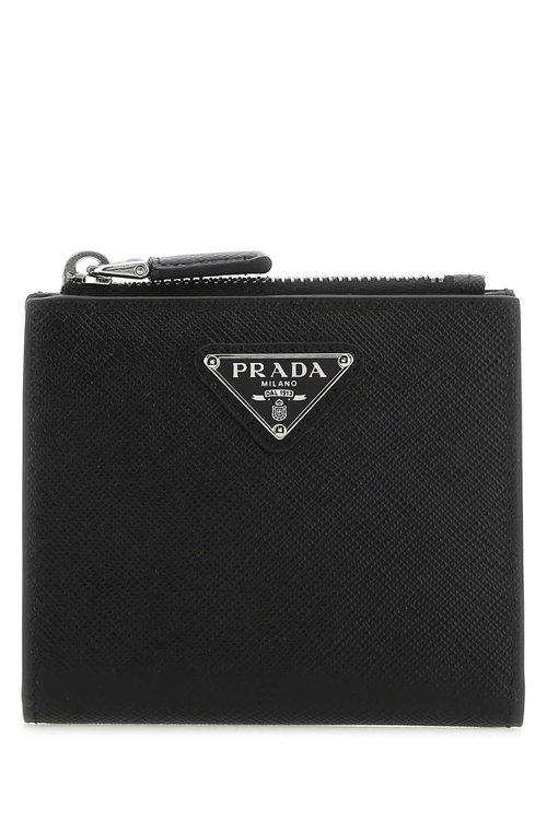 Prada Black Leather Wallet - F0002 - 2ML049_QHH_F0002