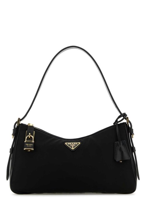 Prada Nylon Large Aimãe Shoulder Bag - Black - 1BC232VODO2C8QF0002
