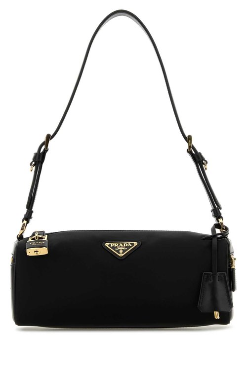 Prada Nylon Shoulder Bag - Black - 1BC233VODO2C8QF0002