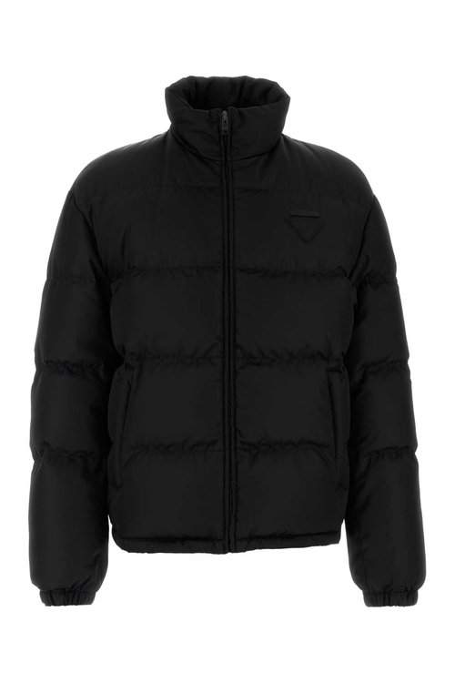 Prada Black Re-nylon Down Jacket - SGC921_11C9_F0002