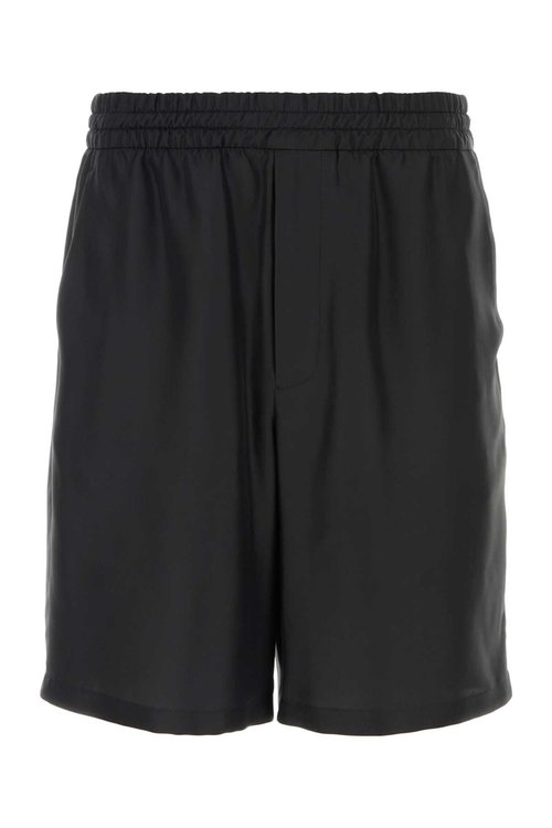 Prada Black Twill Bermuda Shorts - SPH376SOOO1QWCF0002