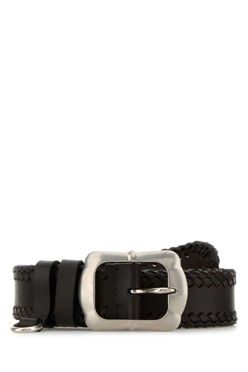Prada Brown Leather Belt - 1CM284_2HIL_F0201