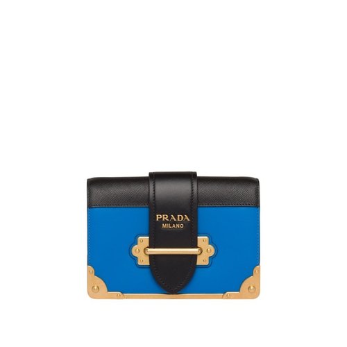 Prada Cahier Chain - Blue
