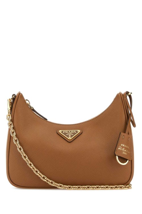 Prada Camel Leather Re-edition 2005 Shoulder Bag - Caramel01 - 1BH204VV2PNZVF03CW