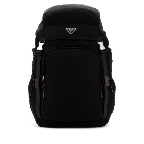 Prada Canvas Backpack - Black - 2VZ1232DMGF000230