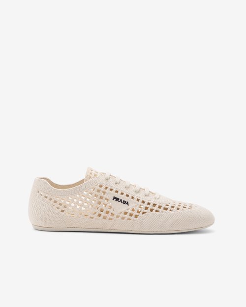 Prada Collapse Crochet Laced - Ivory - 1E360O