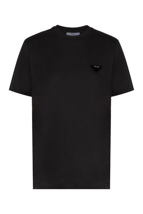 Prada Cotton Crew-neck T-shirt - 35838SAAO11CD_F0002