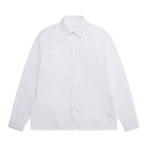 Prada Cotton Shirt - White - UCN469_1XV2_F0009