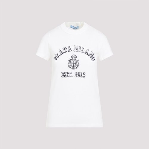 Prada Cotton T-shirt - 3557BSOOO16XQF0009