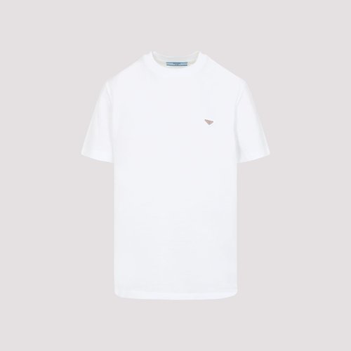 Prada Cotton T-shirt - 35838SOOO.15ZGF0009BIANCO