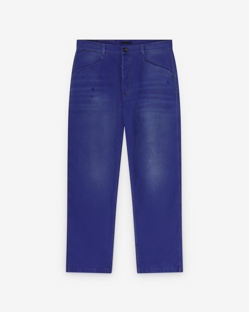 Prada Cotton Twill Pants - Indigo - GEP440_18NM_F0U2H