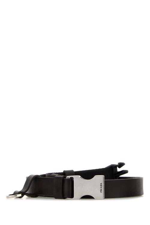 Prada Dark Brown Leather Belt - 2CM296_2HLM_F0201