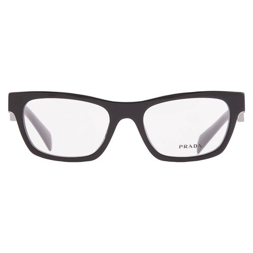 Prada Demo Cat Eye Ladies Eyeglasses PR B01V 16K1O1 54 - Black - PR B01V 16K_O1 54