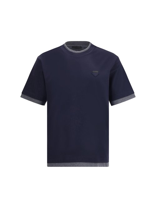 Prada Double Layer T-shirt - UJN912SWMO11CD_F095J