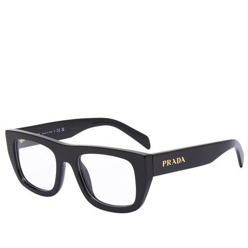 Prada Eyewear A17V Glasses - Black - 0PR-A17V-51-16K1O1