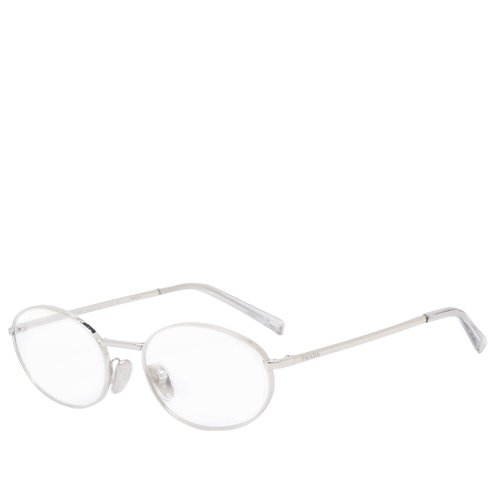 Prada Eyewear A57V Optical Glasses - Silver - 0PR-A57V-53-1BC1O1