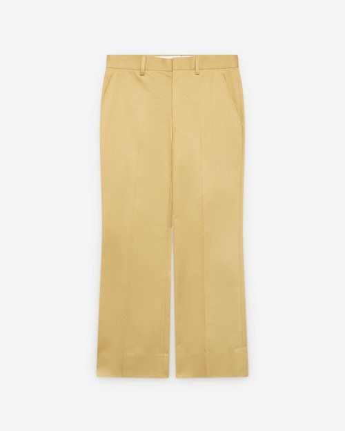 Prada Flared Cotton Trousers - Cord - UP0414