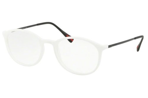 Prada Linea Rossa Demo Oval Eyeglasses 04HV TWK1O1 51 - White - PS 04HV TWK_O1 51