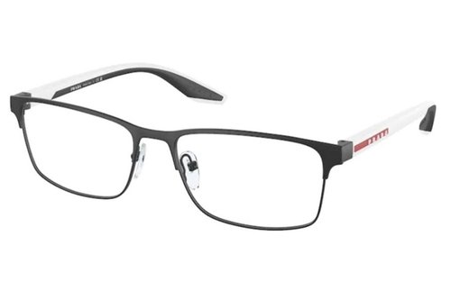 Prada Linea Rossa Demo Rectangular Eyeglasses 50PV DG01O1 57 - Black - PS 50PV DG0_O1 57