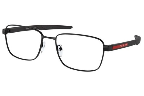 Prada Linea Rossa Demo Rectangular Eyeglasses 54OV 1BO1O1 57 - Black - PS 54OV 1BO_O1 57
