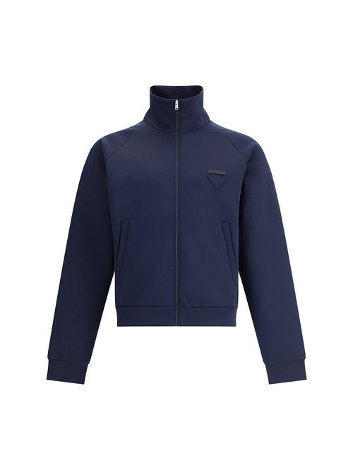 Prada Logoed Sweatshirt - UJL37CSOOO1TQXF0008