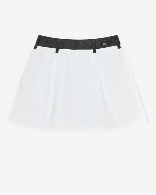 Prada Mini Skirt - White - P185ZC_18NO_F0009